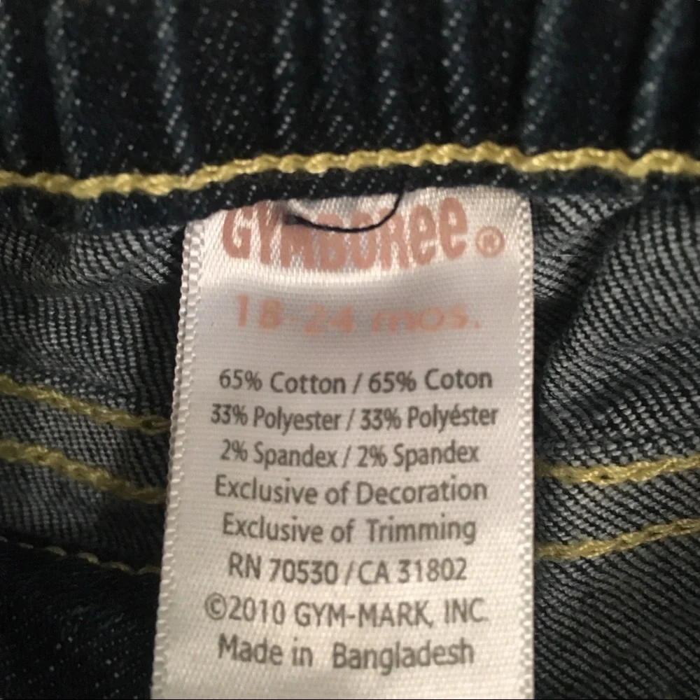 Gymboree Jeans NWT size 18-24 months - Picture 3 of 4